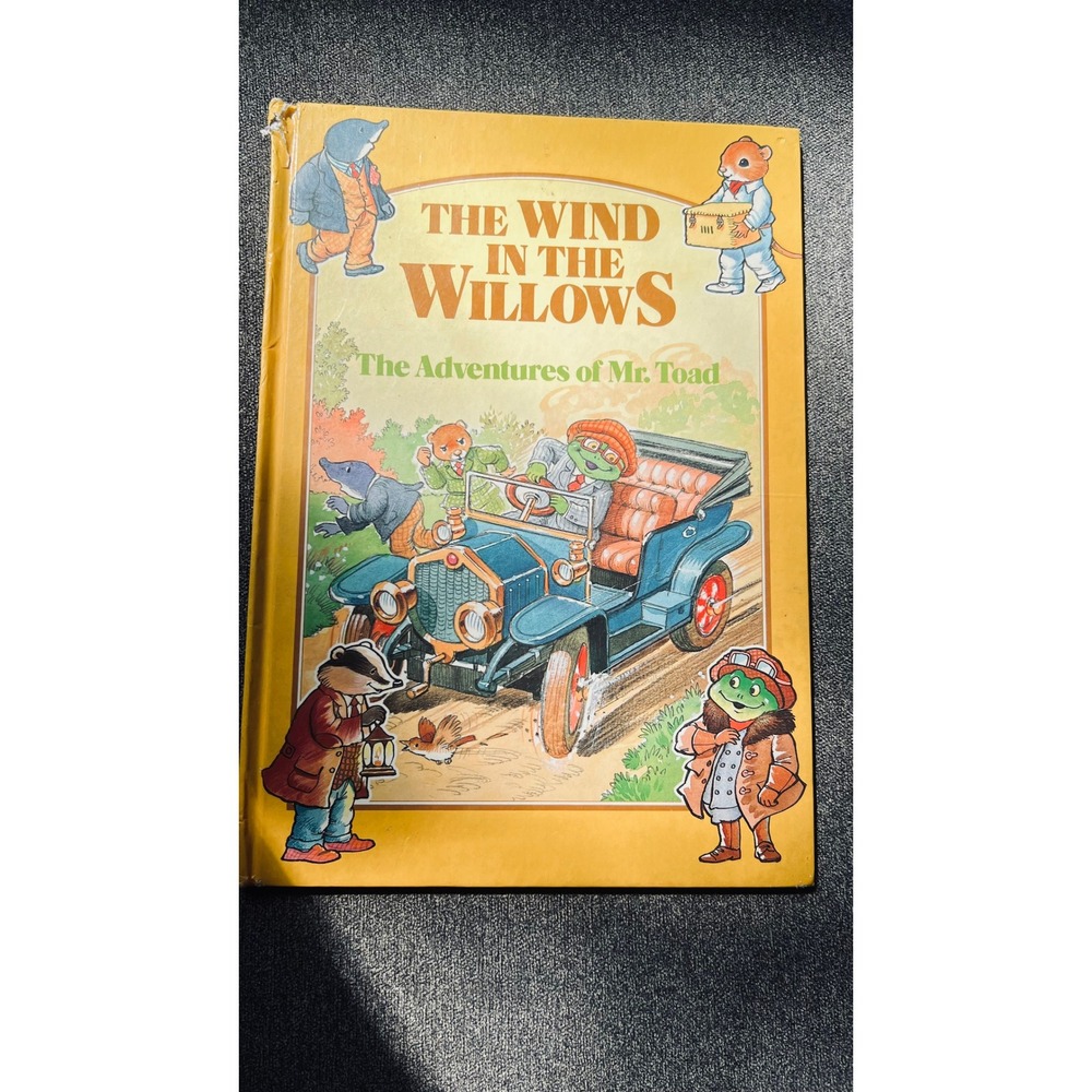 Grandreams The Wind in the Willows Book Kids OS Yellow The Adventures of Mr Toad